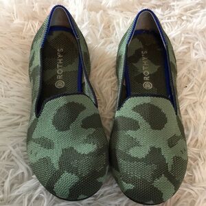 Rothy’s Round Toe Camo Slippers